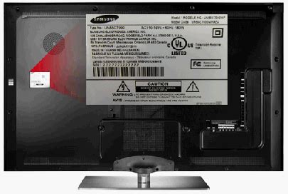 serial number tv